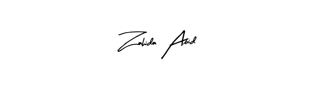 Also we have Zahida Abid name is the best signature style. Create professional handwritten signature collection using Arty Signature autograph style. Zahida Abid signature style 8 images and pictures png