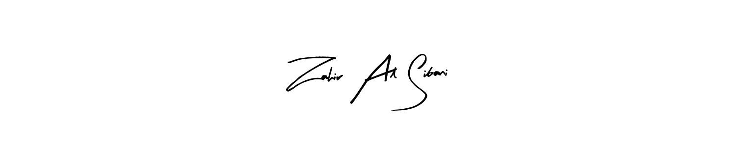 Design your own signature with our free online signature maker. With this signature software, you can create a handwritten (Arty Signature) signature for name Zahir Al Sibani. Zahir Al Sibani signature style 8 images and pictures png
