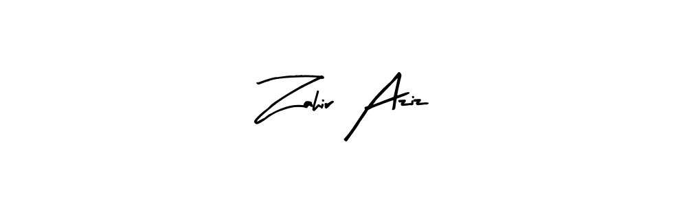 Here are the top 10 professional signature styles for the name Zahir Aziz. These are the best autograph styles you can use for your name. Zahir Aziz signature style 8 images and pictures png