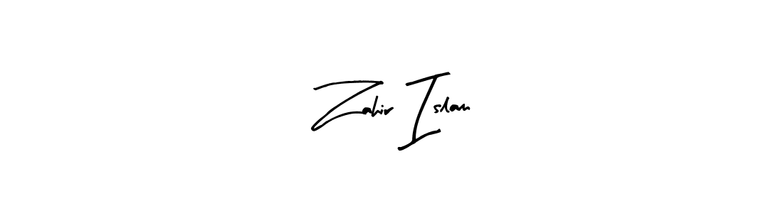 Use a signature maker to create a handwritten signature online. With this signature software, you can design (Arty Signature) your own signature for name Zahir Islam. Zahir Islam signature style 8 images and pictures png