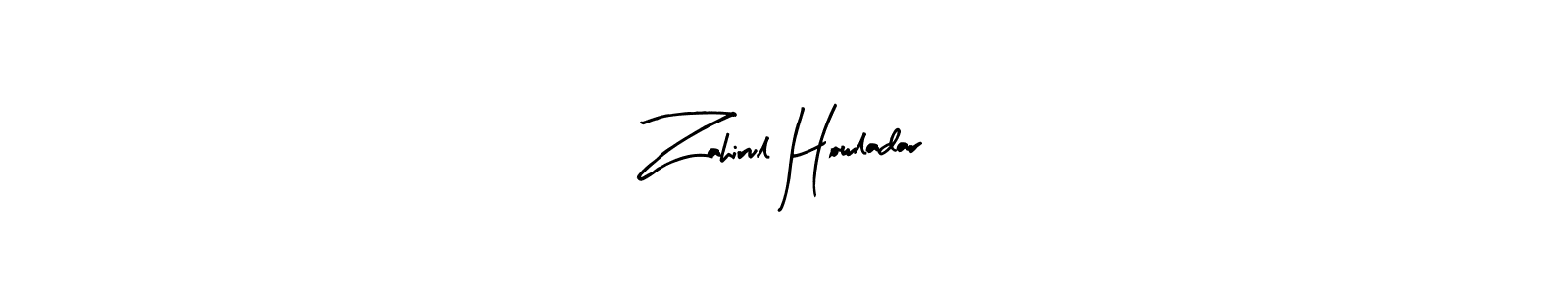 Similarly Arty Signature is the best handwritten signature design. Signature creator online .You can use it as an online autograph creator for name Zahirul Howladar. Zahirul Howladar signature style 8 images and pictures png