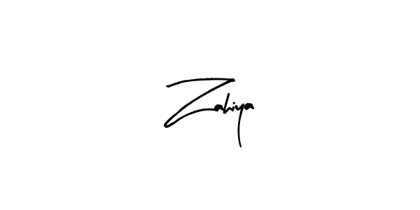 Use a signature maker to create a handwritten signature online. With this signature software, you can design (Arty Signature) your own signature for name Zahiya. Zahiya signature style 8 images and pictures png