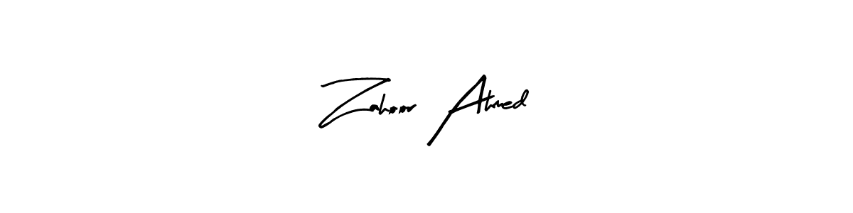 How to Draw Zahoor Ahmed signature style? Arty Signature is a latest design signature styles for name Zahoor Ahmed. Zahoor Ahmed signature style 8 images and pictures png