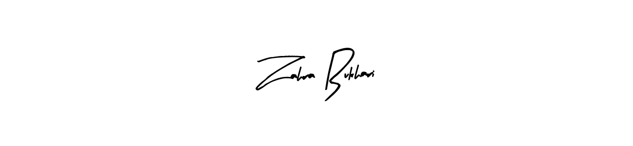 Use a signature maker to create a handwritten signature online. With this signature software, you can design (Arty Signature) your own signature for name Zahra Bukhari. Zahra Bukhari signature style 8 images and pictures png