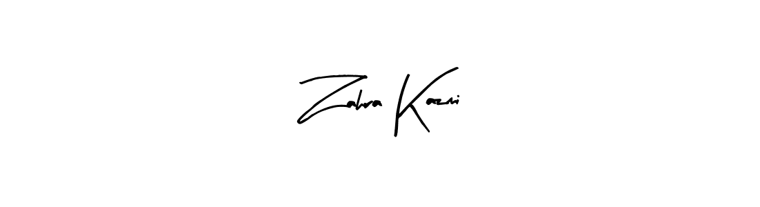 It looks lik you need a new signature style for name Zahra Kazmi. Design unique handwritten (Arty Signature) signature with our free signature maker in just a few clicks. Zahra Kazmi signature style 8 images and pictures png