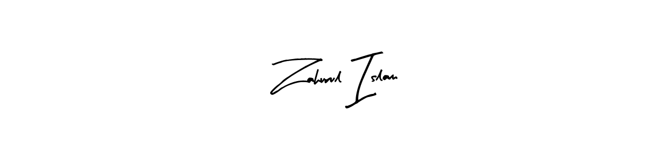 Use a signature maker to create a handwritten signature online. With this signature software, you can design (Arty Signature) your own signature for name Zahurul Islam. Zahurul Islam signature style 8 images and pictures png