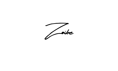 Zaibe stylish signature style. Best Handwritten Sign (Arty Signature) for my name. Handwritten Signature Collection Ideas for my name Zaibe. Zaibe signature style 8 images and pictures png