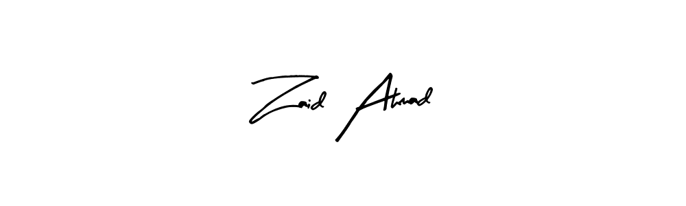 It looks lik you need a new signature style for name Zaid Ahmad. Design unique handwritten (Arty Signature) signature with our free signature maker in just a few clicks. Zaid Ahmad signature style 8 images and pictures png