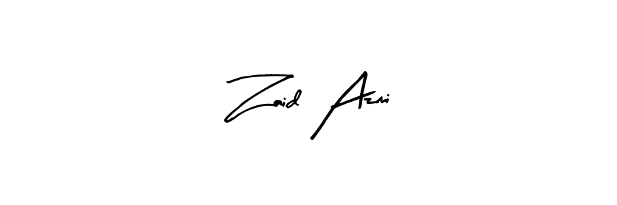 Make a beautiful signature design for name Zaid Azmi. Use this online signature maker to create a handwritten signature for free. Zaid Azmi signature style 8 images and pictures png