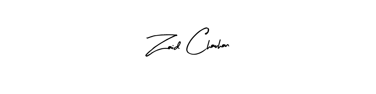 Make a beautiful signature design for name Zaid Chauhan. Use this online signature maker to create a handwritten signature for free. Zaid Chauhan signature style 8 images and pictures png