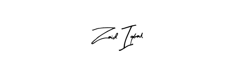 Zaid Iqbal stylish signature style. Best Handwritten Sign (Arty Signature) for my name. Handwritten Signature Collection Ideas for my name Zaid Iqbal. Zaid Iqbal signature style 8 images and pictures png