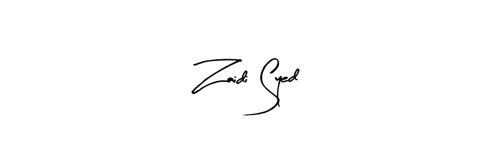 Also You can easily find your signature by using the search form. We will create Zaidi Syed name handwritten signature images for you free of cost using Arty Signature sign style. Zaidi Syed signature style 8 images and pictures png