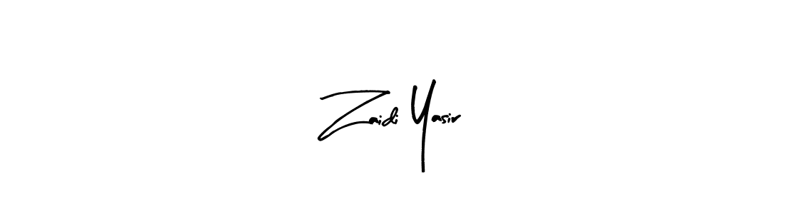 It looks lik you need a new signature style for name Zaidi Yasir. Design unique handwritten (Arty Signature) signature with our free signature maker in just a few clicks. Zaidi Yasir signature style 8 images and pictures png