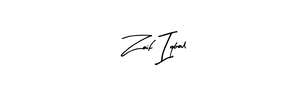Use a signature maker to create a handwritten signature online. With this signature software, you can design (Arty Signature) your own signature for name Zaif Iqbal. Zaif Iqbal signature style 8 images and pictures png