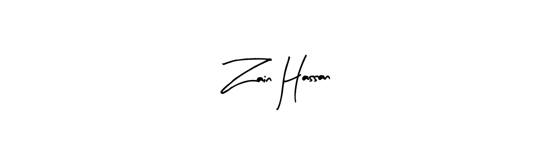 Create a beautiful signature design for name Zain Hassan. With this signature (Arty Signature) fonts, you can make a handwritten signature for free. Zain Hassan signature style 8 images and pictures png