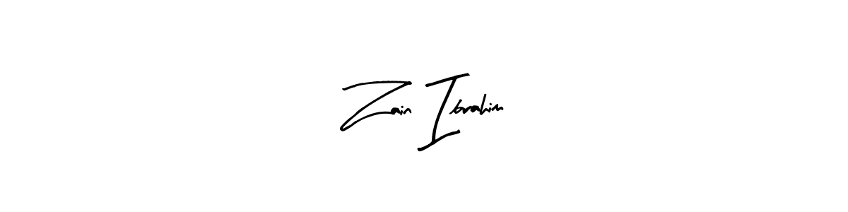 Make a beautiful signature design for name Zain Ibrahim. Use this online signature maker to create a handwritten signature for free. Zain Ibrahim signature style 8 images and pictures png