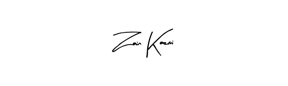 Best and Professional Signature Style for Zain Kazmi. Arty Signature Best Signature Style Collection. Zain Kazmi signature style 8 images and pictures png