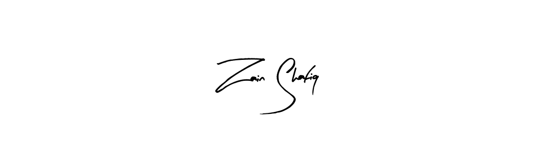 Create a beautiful signature design for name Zain Shafiq. With this signature (Arty Signature) fonts, you can make a handwritten signature for free. Zain Shafiq signature style 8 images and pictures png