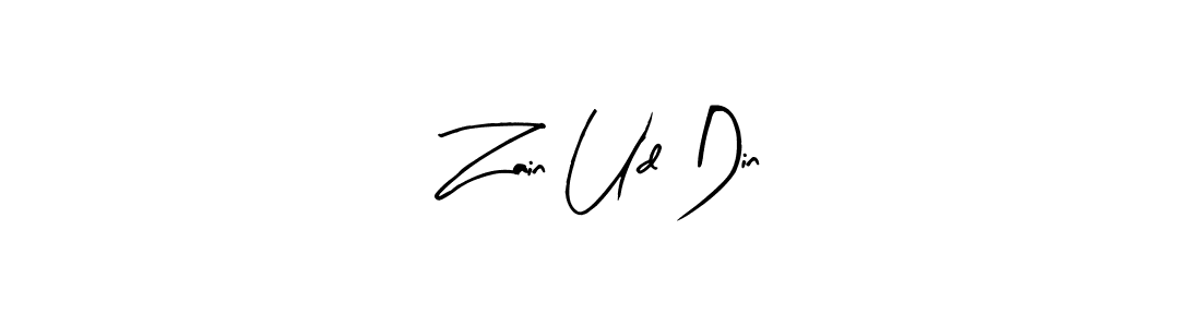 Design your own signature with our free online signature maker. With this signature software, you can create a handwritten (Arty Signature) signature for name Zain Ud Din. Zain Ud Din signature style 8 images and pictures png