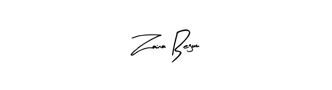 Also we have Zaina Begum name is the best signature style. Create professional handwritten signature collection using Arty Signature autograph style. Zaina Begum signature style 8 images and pictures png