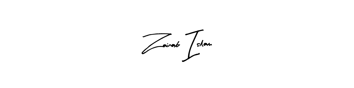 See photos of Zainab Islam official signature by Spectra . Check more albums & portfolios. Read reviews & check more about Arty Signature font. Zainab Islam signature style 8 images and pictures png