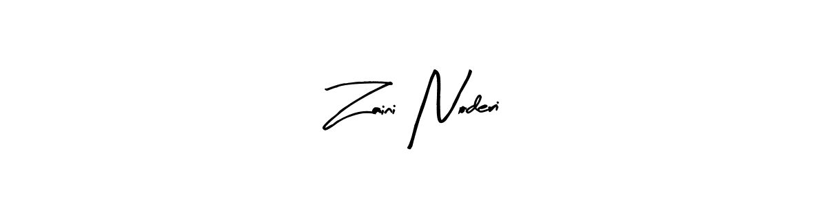 Here are the top 10 professional signature styles for the name Zaini Noderi. These are the best autograph styles you can use for your name. Zaini Noderi signature style 8 images and pictures png