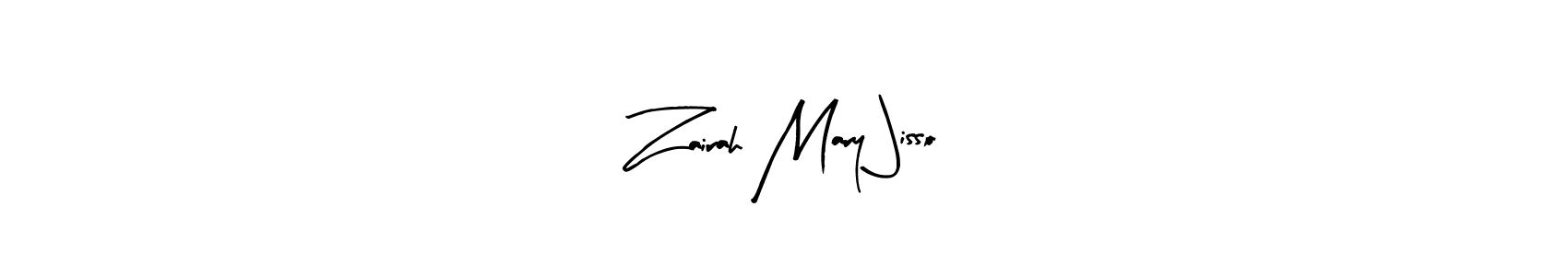 You should practise on your own different ways (Arty Signature) to write your name (Zairah Mary Jisso) in signature. don't let someone else do it for you. Zairah Mary Jisso signature style 8 images and pictures png