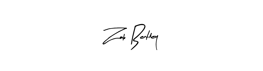 Use a signature maker to create a handwritten signature online. With this signature software, you can design (Arty Signature) your own signature for name Zak Bentley. Zak Bentley signature style 8 images and pictures png