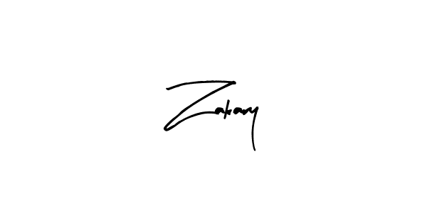 How to make Zakary signature? Arty Signature is a professional autograph style. Create handwritten signature for Zakary name. Zakary signature style 8 images and pictures png