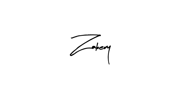 Make a beautiful signature design for name Zakery. With this signature (Arty Signature) style, you can create a handwritten signature for free. Zakery signature style 8 images and pictures png