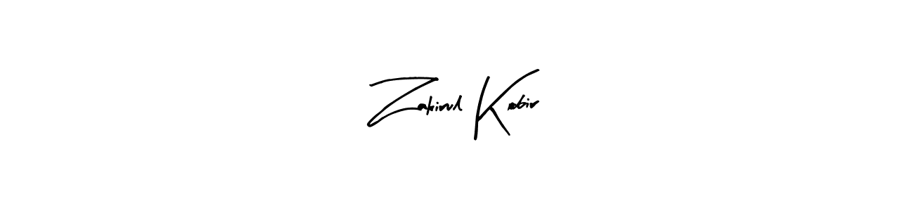 Also You can easily find your signature by using the search form. We will create Zakirul Kobir name handwritten signature images for you free of cost using Arty Signature sign style. Zakirul Kobir signature style 8 images and pictures png