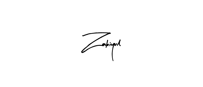 Also we have Zakiyul name is the best signature style. Create professional handwritten signature collection using Arty Signature autograph style. Zakiyul signature style 8 images and pictures png