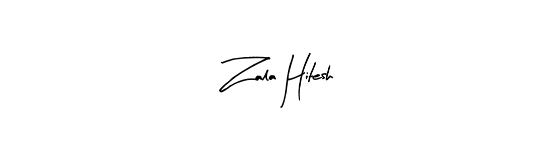 You should practise on your own different ways (Arty Signature) to write your name (Zala Hitesh) in signature. don't let someone else do it for you. Zala Hitesh signature style 8 images and pictures png