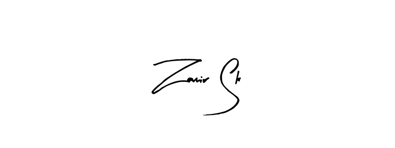 You can use this online signature creator to create a handwritten signature for the name Zamir Sk. This is the best online autograph maker. Zamir Sk signature style 8 images and pictures png