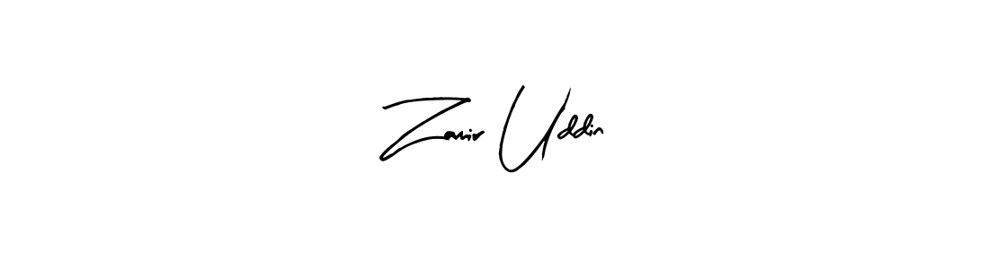 The best way (Arty Signature) to make a short signature is to pick only two or three words in your name. The name Zamir Uddin include a total of six letters. For converting this name. Zamir Uddin signature style 8 images and pictures png