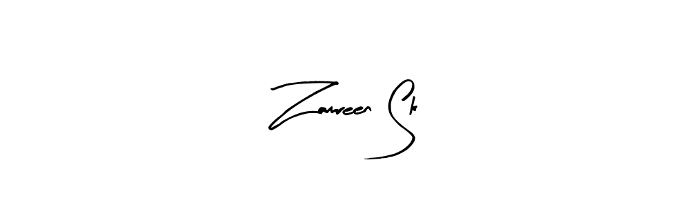 You should practise on your own different ways (Arty Signature) to write your name (Zamreen Sk) in signature. don't let someone else do it for you. Zamreen Sk signature style 8 images and pictures png