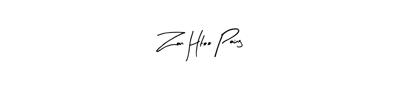 Make a short Zan Htoo Paing signature style. Manage your documents anywhere anytime using Arty Signature. Create and add eSignatures, submit forms, share and send files easily. Zan Htoo Paing signature style 8 images and pictures png