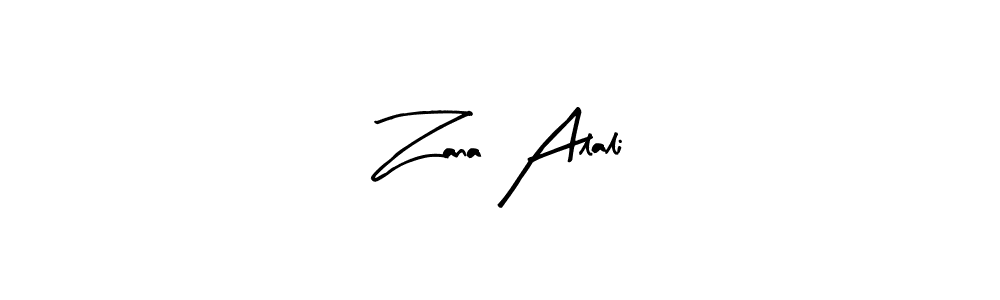 Also You can easily find your signature by using the search form. We will create Zana Alali name handwritten signature images for you free of cost using Arty Signature sign style. Zana Alali signature style 8 images and pictures png