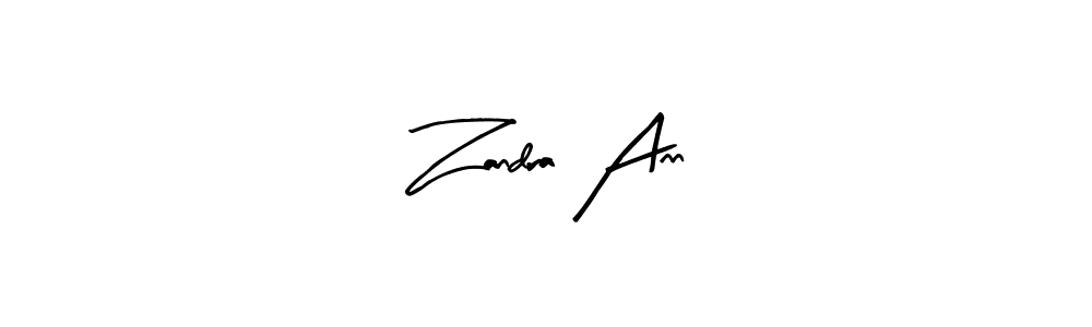 Arty Signature is a professional signature style that is perfect for those who want to add a touch of class to their signature. It is also a great choice for those who want to make their signature more unique. Get Zandra Ann name to fancy signature for free. Zandra Ann signature style 8 images and pictures png