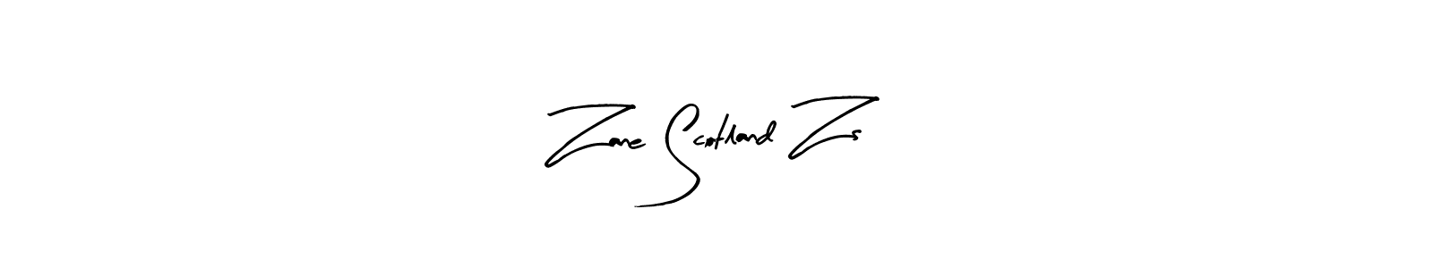 Similarly Arty Signature is the best handwritten signature design. Signature creator online .You can use it as an online autograph creator for name Zane Scotland Zs. Zane Scotland Zs signature style 8 images and pictures png