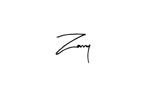 Zanny stylish signature style. Best Handwritten Sign (Arty Signature) for my name. Handwritten Signature Collection Ideas for my name Zanny. Zanny signature style 8 images and pictures png