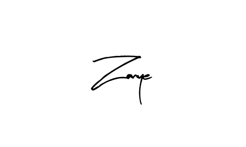 if you are searching for the best signature style for your name Zanye. so please give up your signature search. here we have designed multiple signature styles  using Arty Signature. Zanye signature style 8 images and pictures png