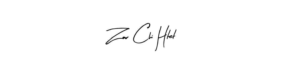 Arty Signature is a professional signature style that is perfect for those who want to add a touch of class to their signature. It is also a great choice for those who want to make their signature more unique. Get Zar Chi Htet name to fancy signature for free. Zar Chi Htet signature style 8 images and pictures png