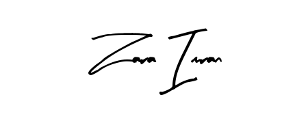 Also You can easily find your signature by using the search form. We will create Zara Imran name handwritten signature images for you free of cost using Arty Signature sign style. Zara Imran signature style 8 images and pictures png