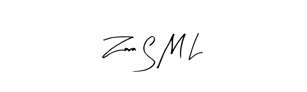 This is the best signature style for the Zara S M L name. Also you like these signature font (Arty Signature). Mix name signature. Zara S M L signature style 8 images and pictures png