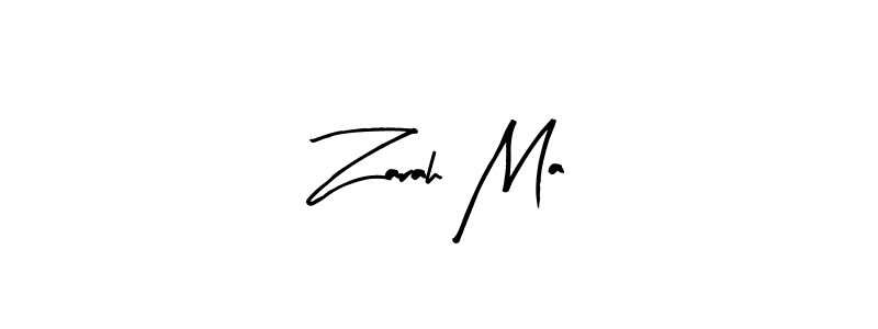 Use a signature maker to create a handwritten signature online. With this signature software, you can design (Arty Signature) your own signature for name Zarah Ma. Zarah Ma signature style 8 images and pictures png