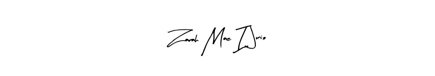 Zarah Mae I Junio stylish signature style. Best Handwritten Sign (Arty Signature) for my name. Handwritten Signature Collection Ideas for my name Zarah Mae I Junio. Zarah Mae I Junio signature style 8 images and pictures png