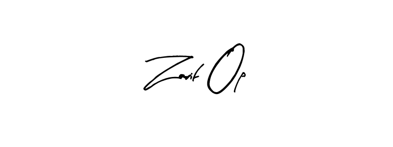 Similarly Arty Signature is the best handwritten signature design. Signature creator online .You can use it as an online autograph creator for name Zarif Op. Zarif Op signature style 8 images and pictures png