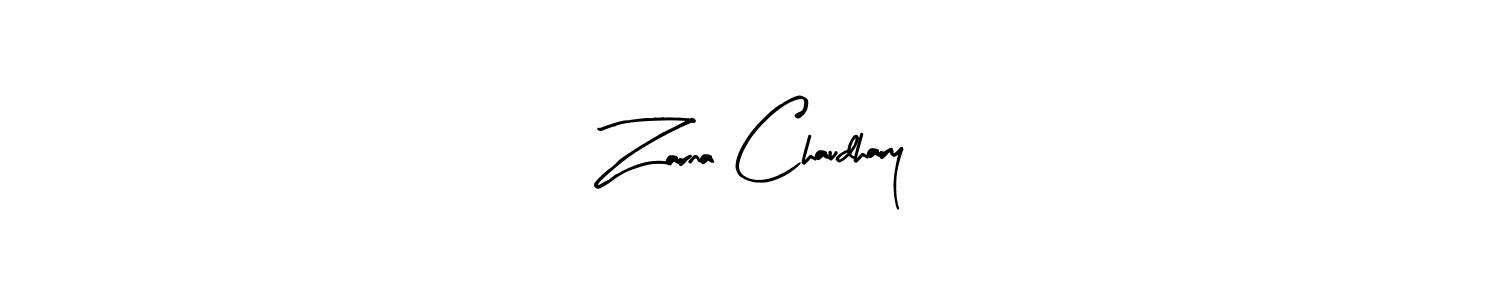 Make a short Zarna Chaudhary signature style. Manage your documents anywhere anytime using Arty Signature. Create and add eSignatures, submit forms, share and send files easily. Zarna Chaudhary signature style 8 images and pictures png
