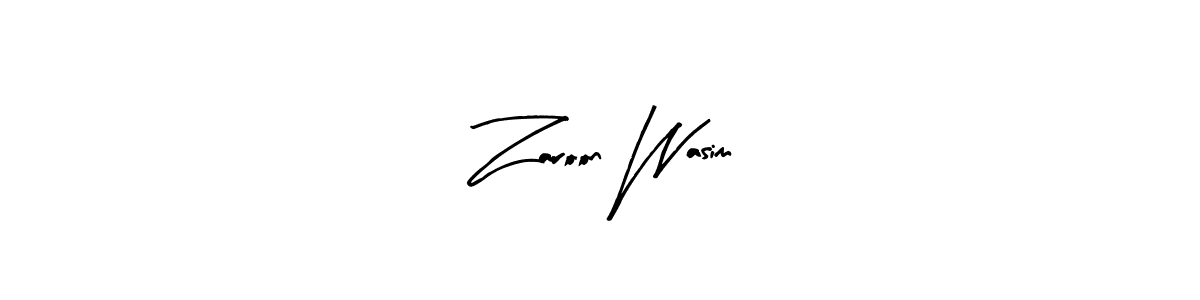See photos of Zaroon Wasim official signature by Spectra . Check more albums & portfolios. Read reviews & check more about Arty Signature font. Zaroon Wasim signature style 8 images and pictures png